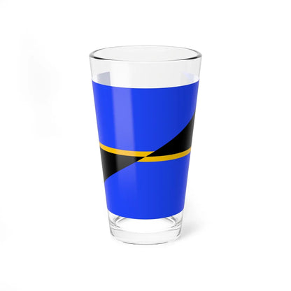 Flag of Folsom California (United States) Pint Glass 16oz 16oz - Go Mug Yourself