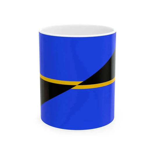 Flag of Folsom California (United States) White Coffee Mug 11oz - Go Mug Yourself