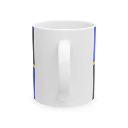 Flag of Folsom California (United States) White Coffee Mug - Go Mug Yourself
