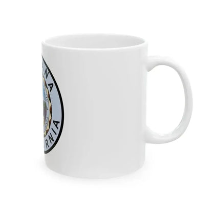 Flag of Fontana California (United States) White Coffee Mug - Go Mug Yourself