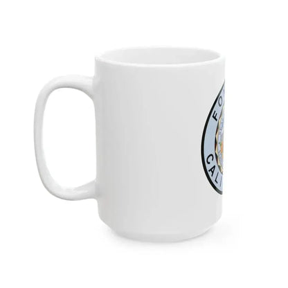 Flag of Fontana California (United States) White Coffee Mug - Go Mug Yourself