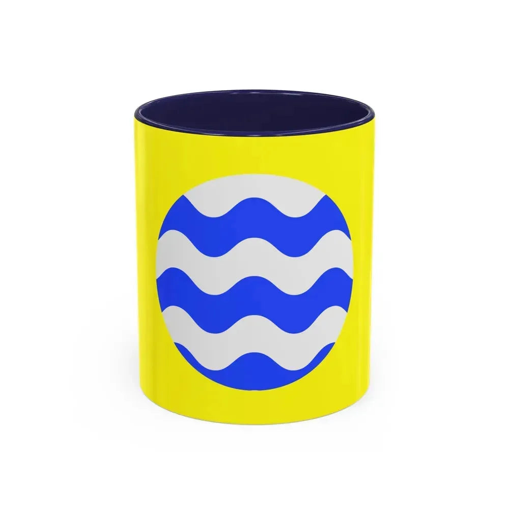 Flag of Fontana Malta - Accent Coffee Mug 11oz Navy - Go Mug Yourself