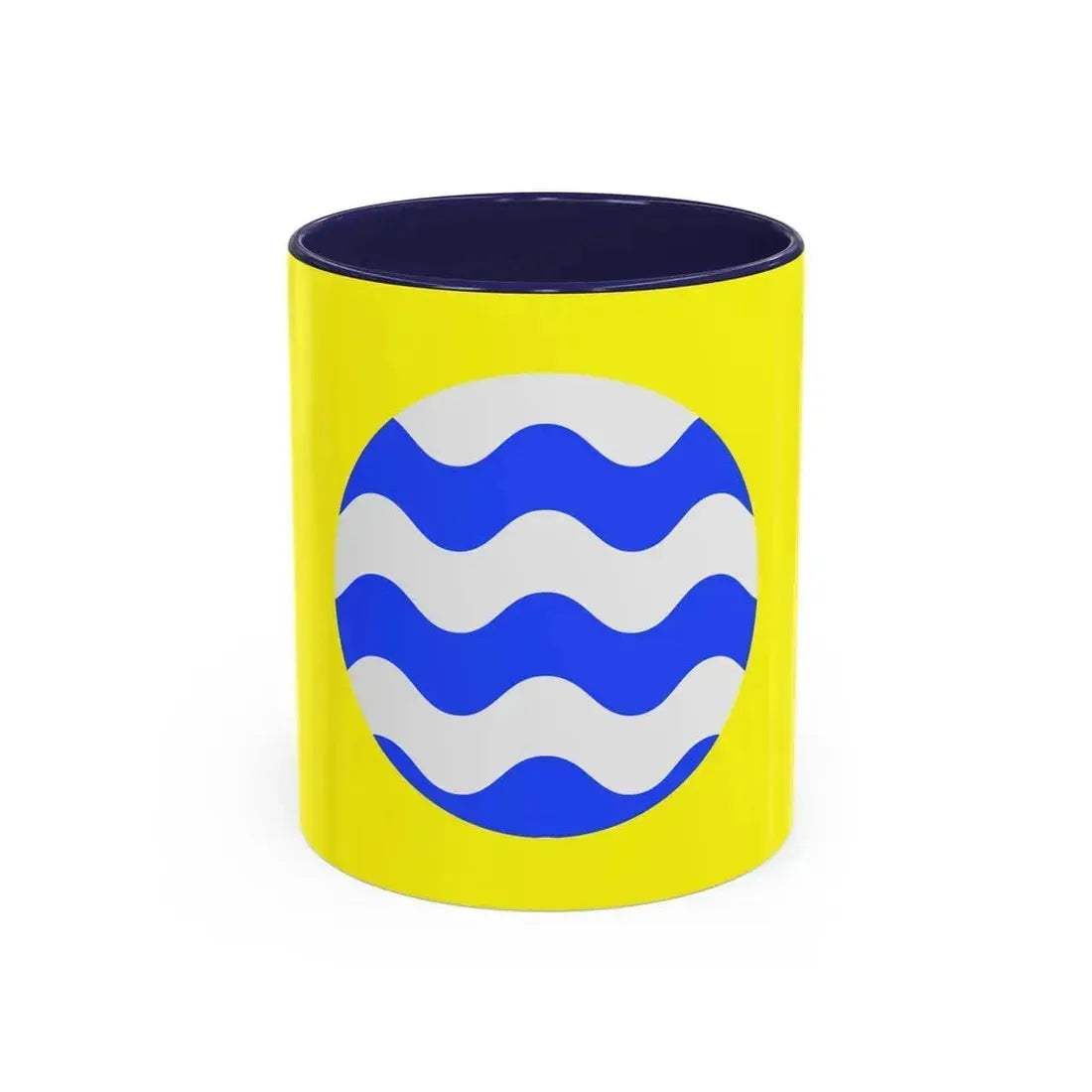 Flag of Fontana Malta - Accent Coffee Mug 11oz Navy - Go Mug Yourself
