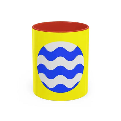 Flag of Fontana Malta - Accent Coffee Mug 11oz Red - Go Mug Yourself