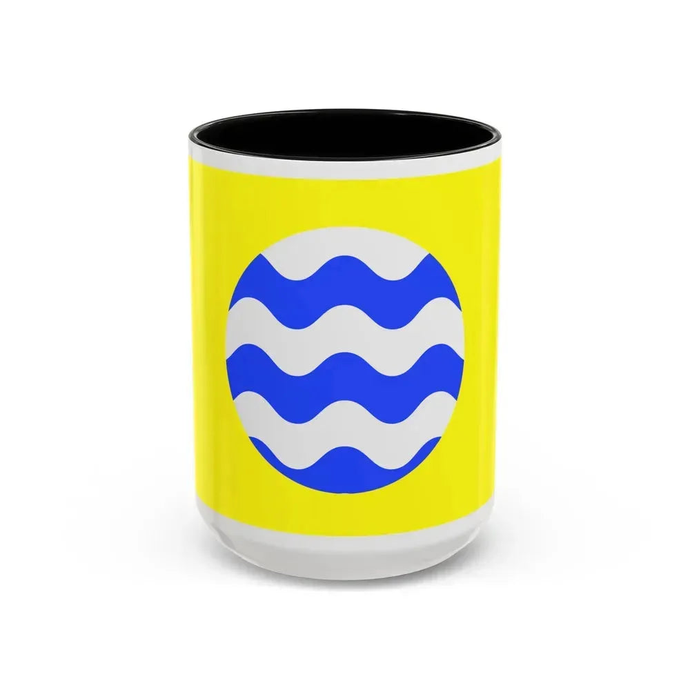 Flag of Fontana Malta - Accent Coffee Mug 15oz Black - Go Mug Yourself