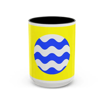 Flag of Fontana Malta - Accent Coffee Mug 15oz Black - Go Mug Yourself