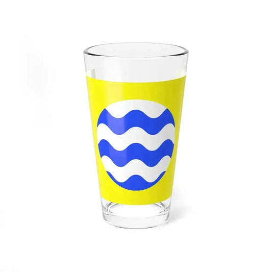 Flag of Fontana Malta - Pint Glass 16oz 16oz - Go Mug Yourself