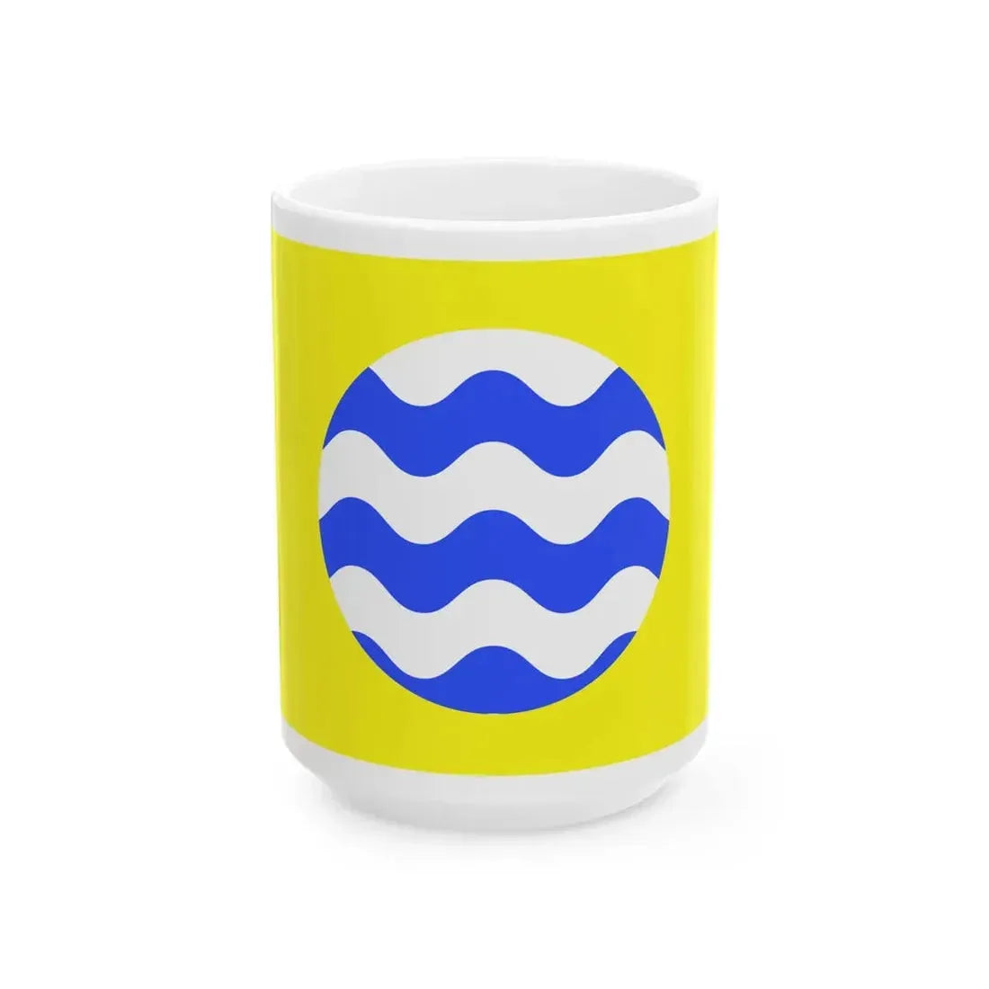 Flag of Fontana (Malta) White Coffee Mug 15oz - Go Mug Yourself