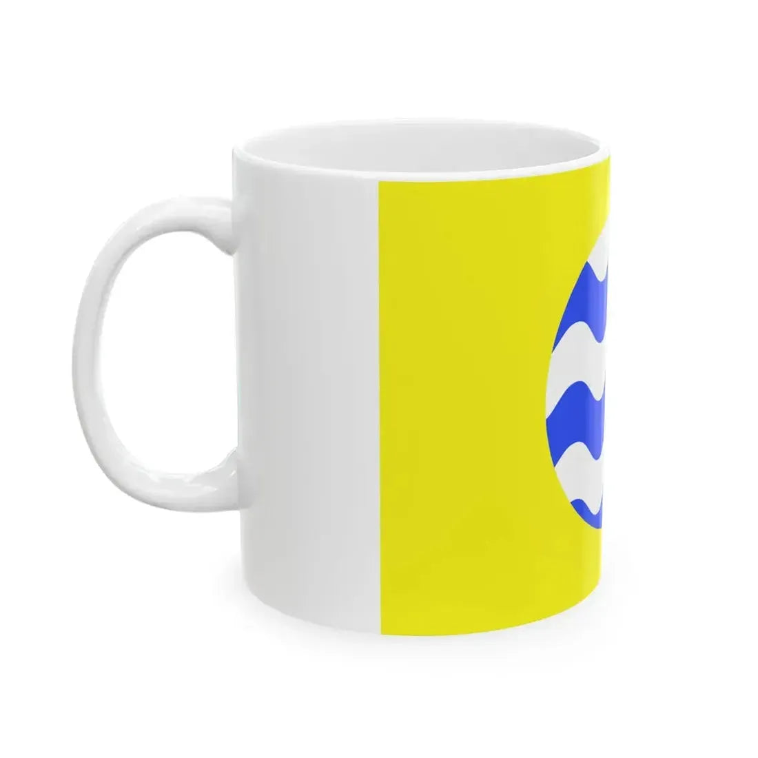 Flag of Fontana (Malta) White Coffee Mug - Go Mug Yourself