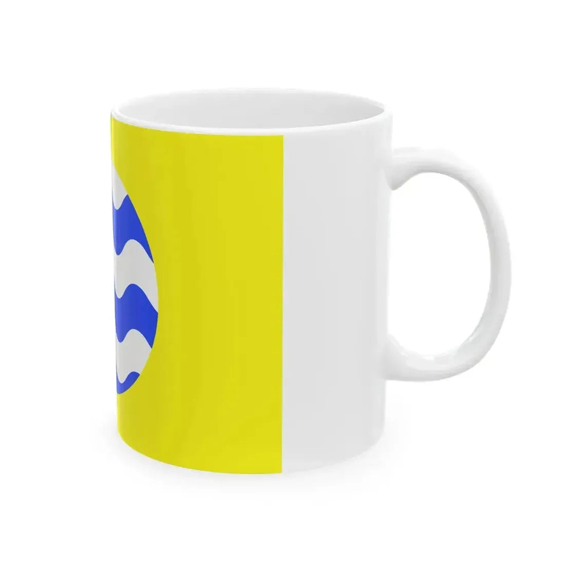Flag of Fontana (Malta) White Coffee Mug - Go Mug Yourself