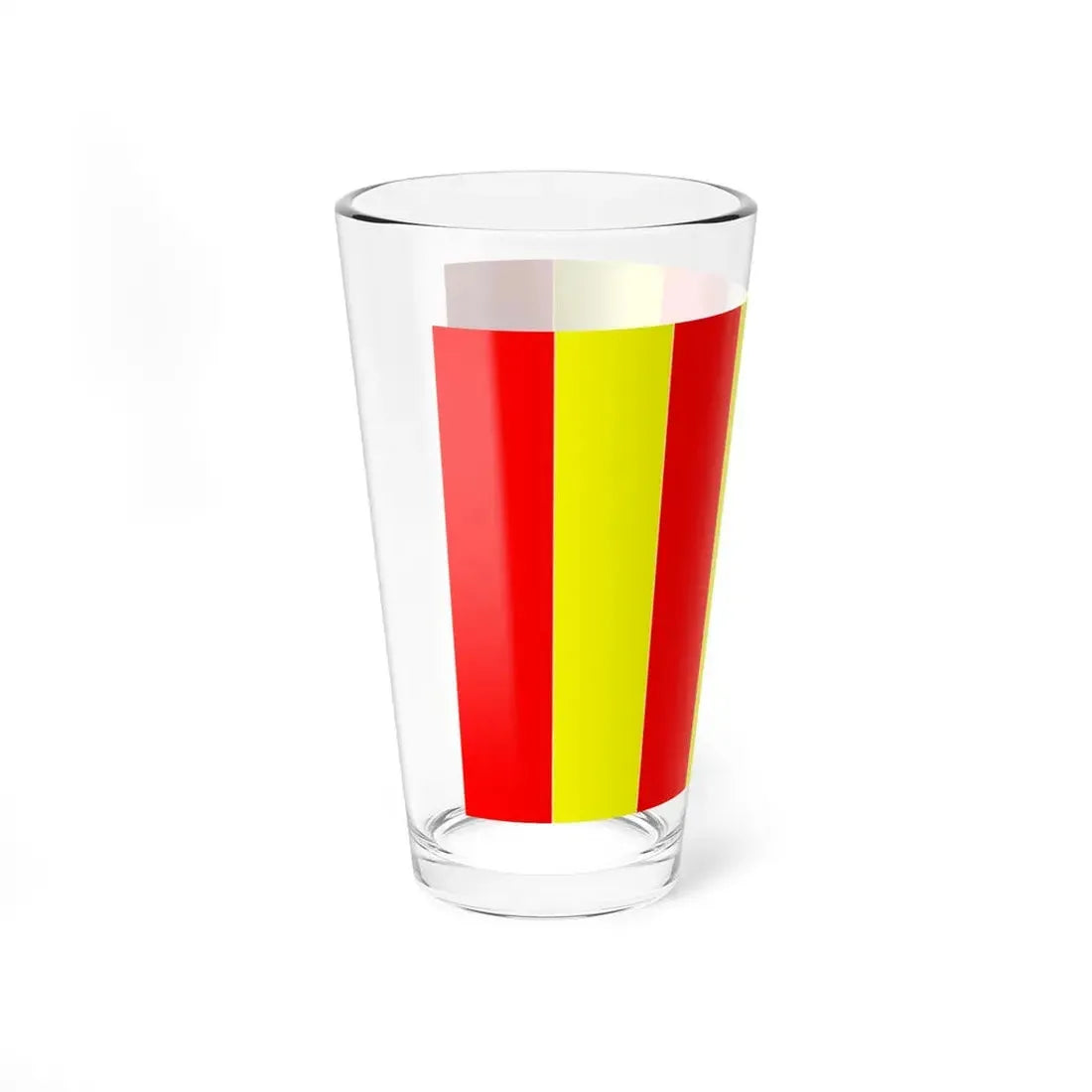 Flag of Forcalquier (France) Pint Glass 16oz - Go Mug Yourself