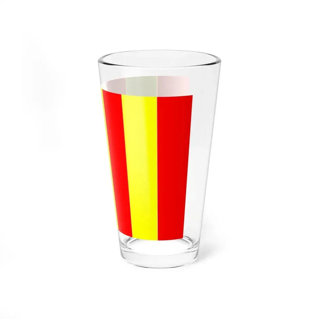 Flag of Forcalquier (France) Pint Glass 16oz - Go Mug Yourself