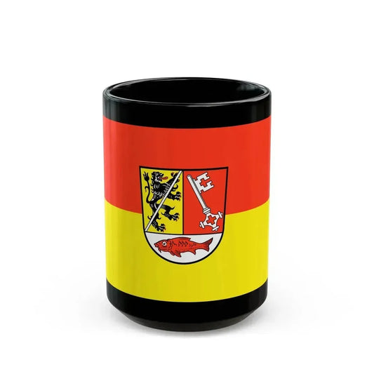Flag of Forchheim Germany - Black Coffee Mug 15oz - Go Mug Yourself