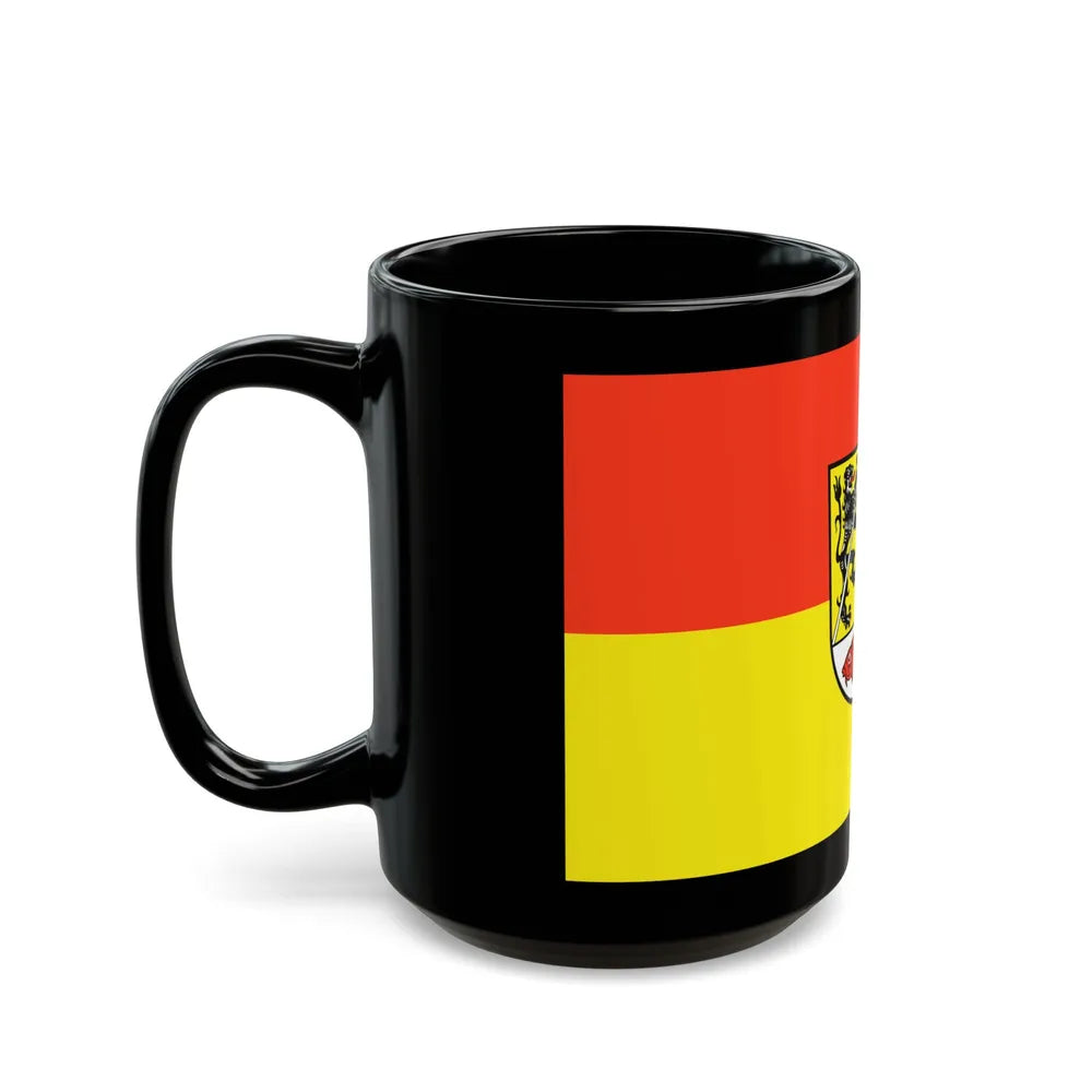 Flag of Forchheim Germany - Black Coffee Mug-Go Mug Yourself