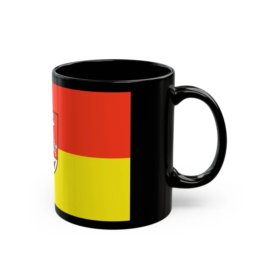 Flag of Forchheim Germany - Black Coffee Mug-Go Mug Yourself