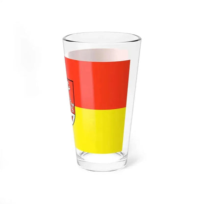 Flag of Forchheim Germany - Pint Glass 16oz - Go Mug Yourself