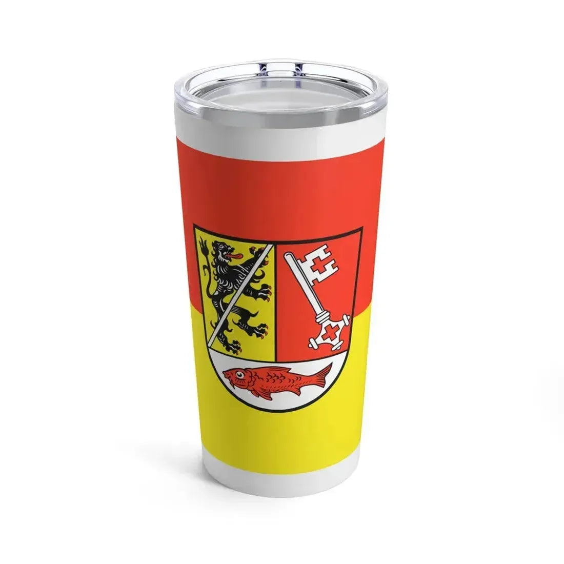 Flag of Forchheim Germany - Tumbler 20oz 20oz - Go Mug Yourself