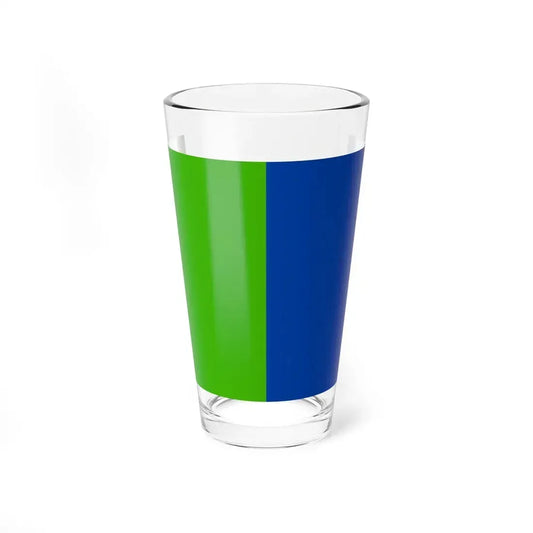 Flag of Formigine (Italy) Pint Glass 16oz 16oz - Go Mug Yourself