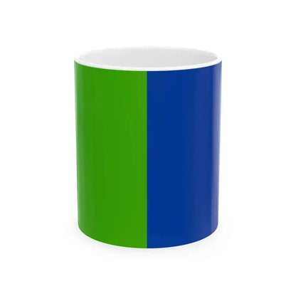 Flag of Formigine (Italy) White Coffee Mug 11oz - Go Mug Yourself