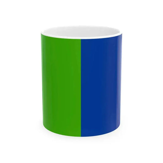 Flag of Formigine (Italy) White Coffee Mug 11oz - Go Mug Yourself