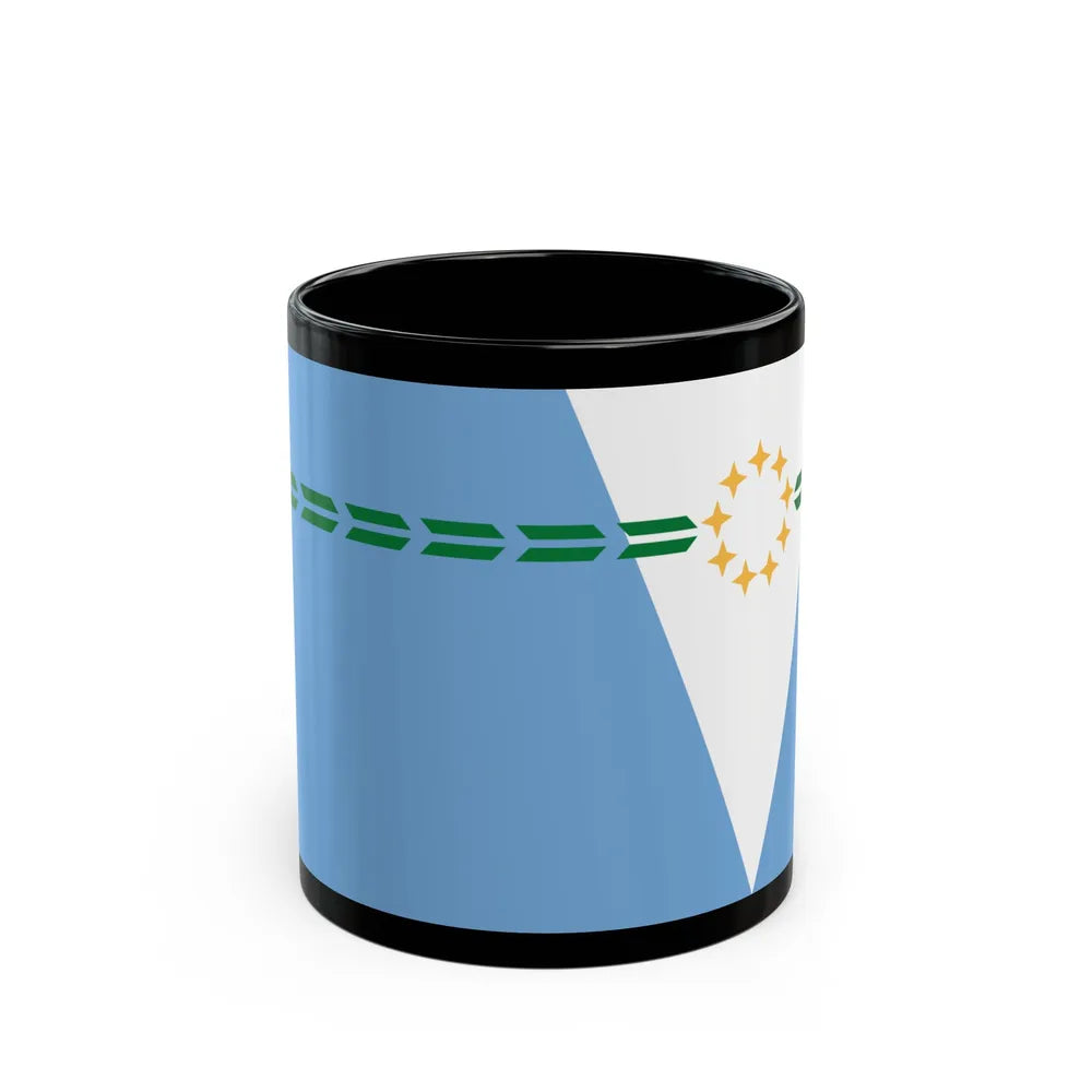 Flag of Formosa Province Argentina - Black Coffee Mug-11oz-Go Mug Yourself