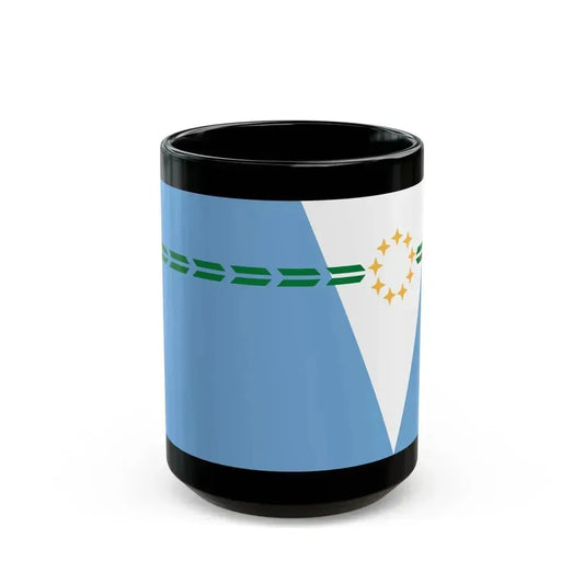 Flag of Formosa Province Argentina - Black Coffee Mug 15oz - Go Mug Yourself