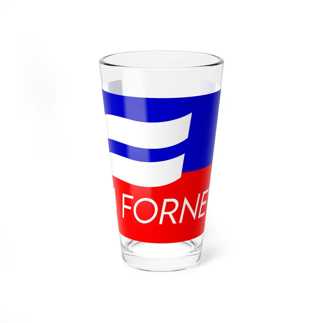 Flag of Forney Texas (United States) Pint Glass 16oz 16oz - Go Mug Yourself