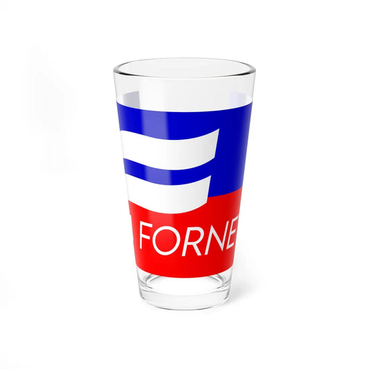 Flag of Forney Texas (United States) Pint Glass 16oz 16oz - Go Mug Yourself