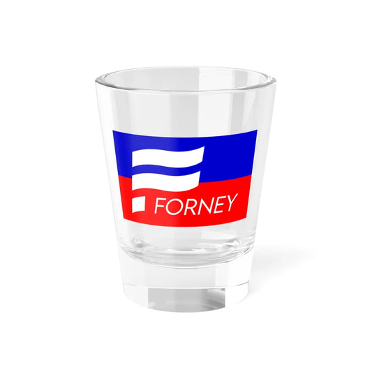 Flag of Forney Texas (United States) Shot Glass 1.5oz 1.5oz - Go Mug Yourself