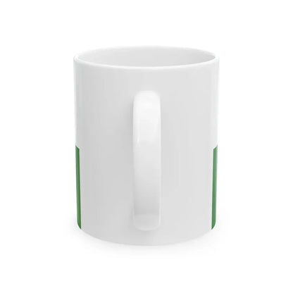 Flag of Forsyth County North Carolina (United States) White Coffee Mug - Go Mug Yourself