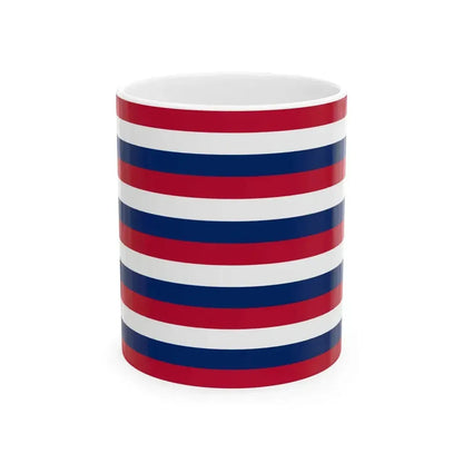 Flag of Fort Mifflin (United States) White Coffee Mug 11oz - Go Mug Yourself