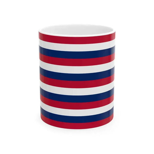 Flag of Fort Mifflin (United States) White Coffee Mug 11oz - Go Mug Yourself