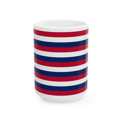 Flag of Fort Mifflin (United States) White Coffee Mug 15oz - Go Mug Yourself