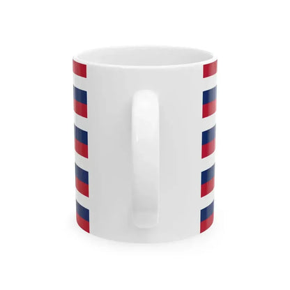 Flag of Fort Mifflin (United States) White Coffee Mug - Go Mug Yourself