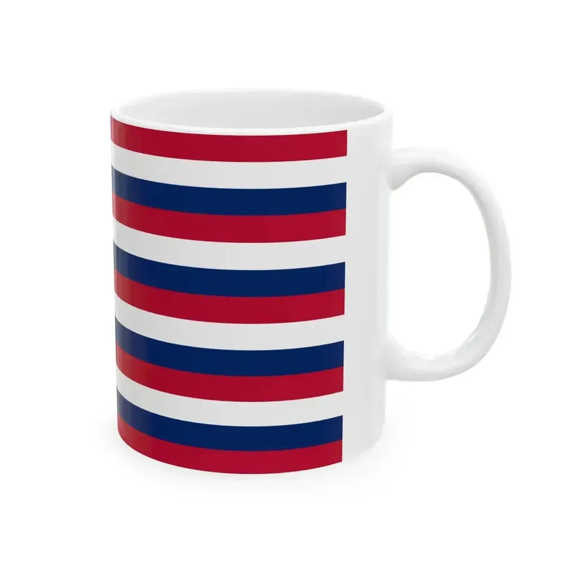Flag of Fort Mifflin (United States) White Coffee Mug - Go Mug Yourself