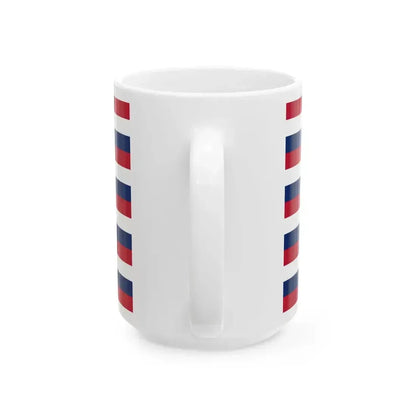 Flag of Fort Mifflin (United States) White Coffee Mug - Go Mug Yourself