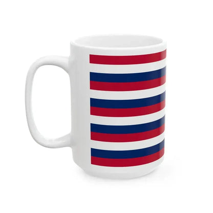 Flag of Fort Mifflin (United States) White Coffee Mug - Go Mug Yourself