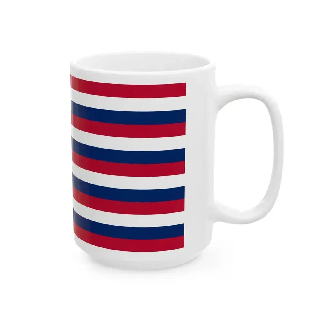 Flag of Fort Mifflin (United States) White Coffee Mug - Go Mug Yourself