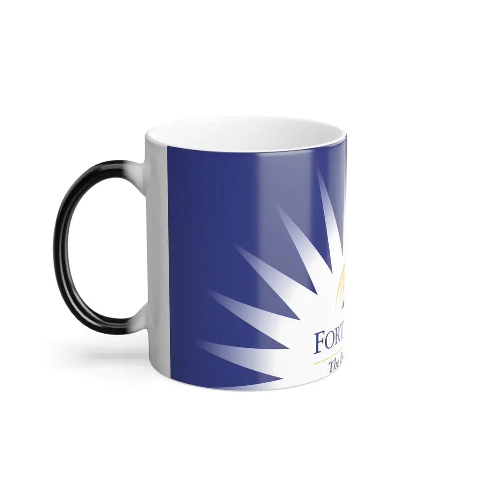 Flag of Fort St John British Columbia Canada - Color Changing Coffee Mug - Go Mug Yourself