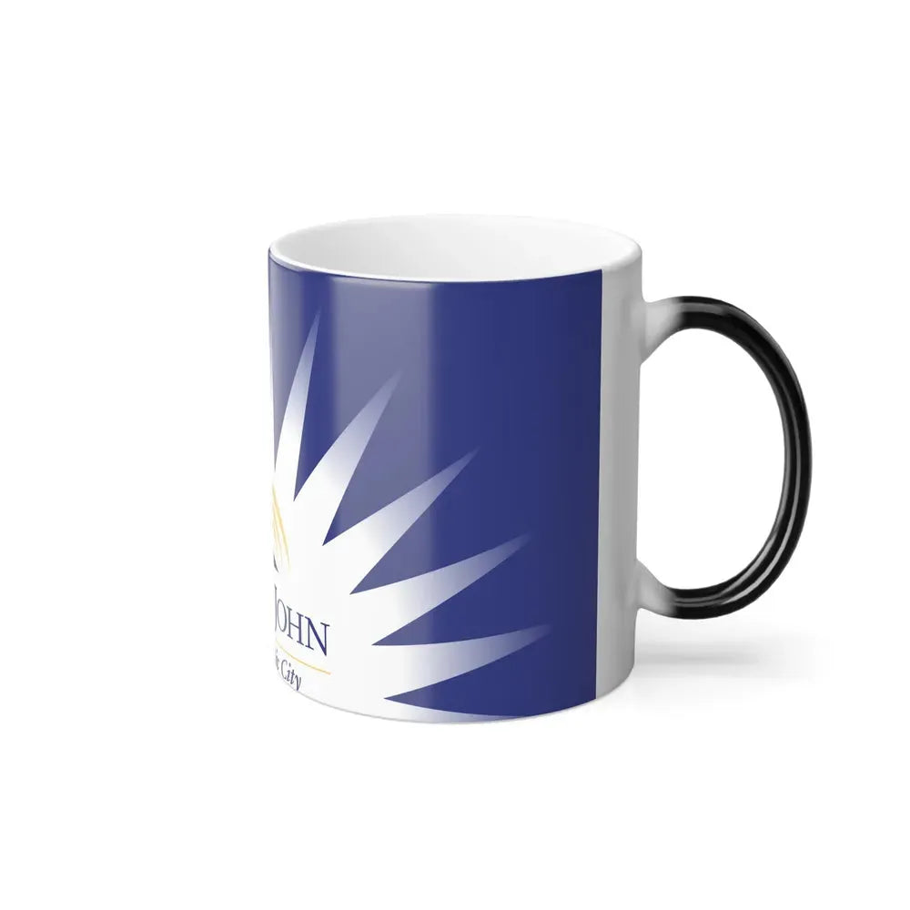 Flag of Fort St John British Columbia Canada - Color Changing Coffee Mug - Go Mug Yourself