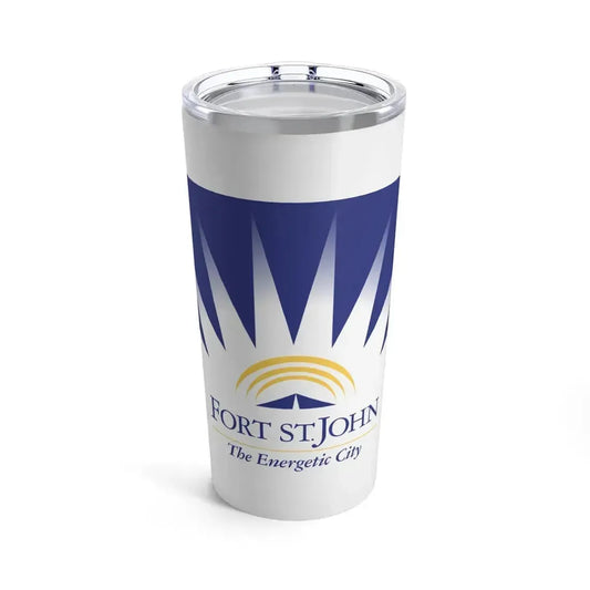 Flag of Fort St John British Columbia Canada - Tumbler 20oz 20oz - Go Mug Yourself