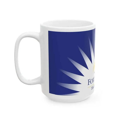 Flag of Fort St John British Columbia Canada - White Coffee Mug - Go Mug Yourself