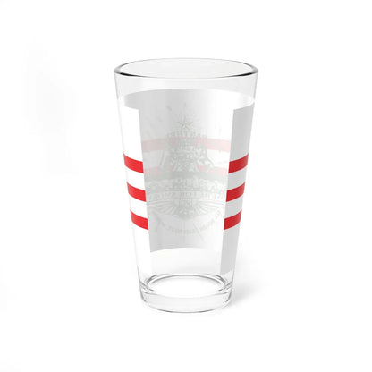 Flag of Fort Worth Texas 1912-1968 (United States) Pint Glass 16oz - Go Mug Yourself