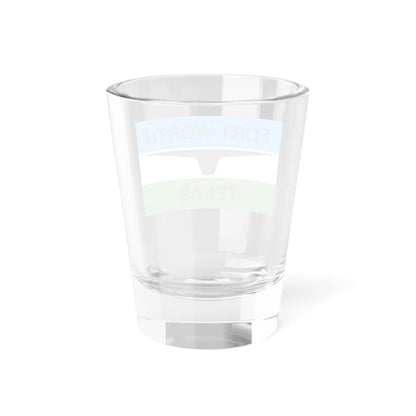 Flag of Fort Worth Texas through 2004 (United States) Shot Glass 1.5oz - Go Mug Yourself