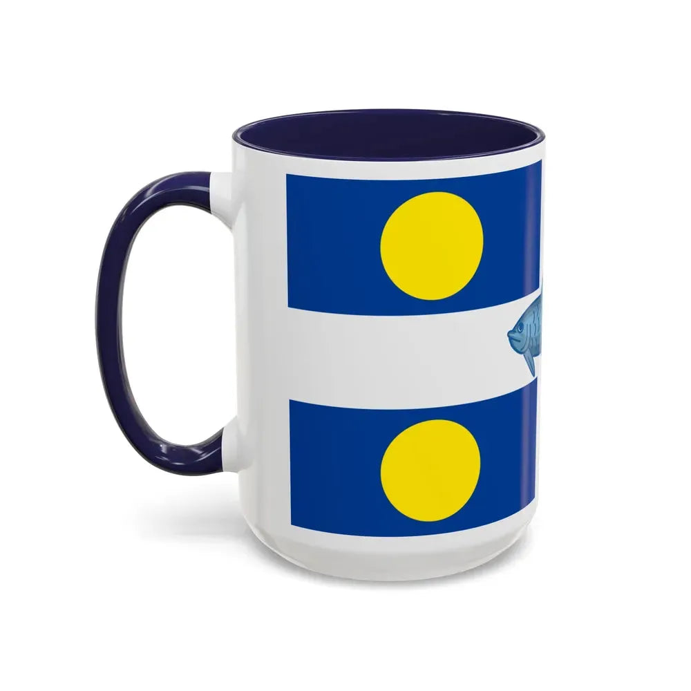 Flag of Fortune Newfoundland and Labrador Canada - Accent Coffee Mug 11oz Black - Go Mug Yourself
