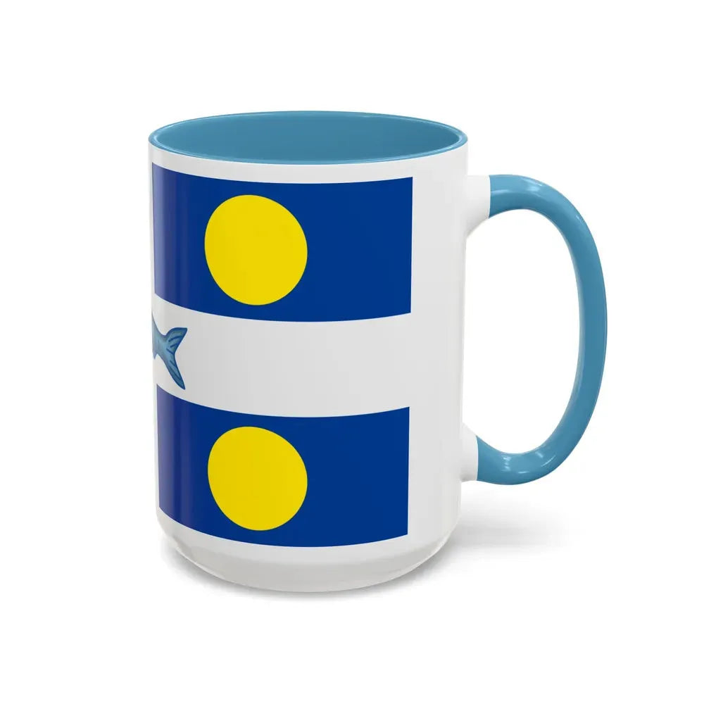 Flag of Fortune Newfoundland and Labrador Canada - Accent Coffee Mug - Go Mug Yourself