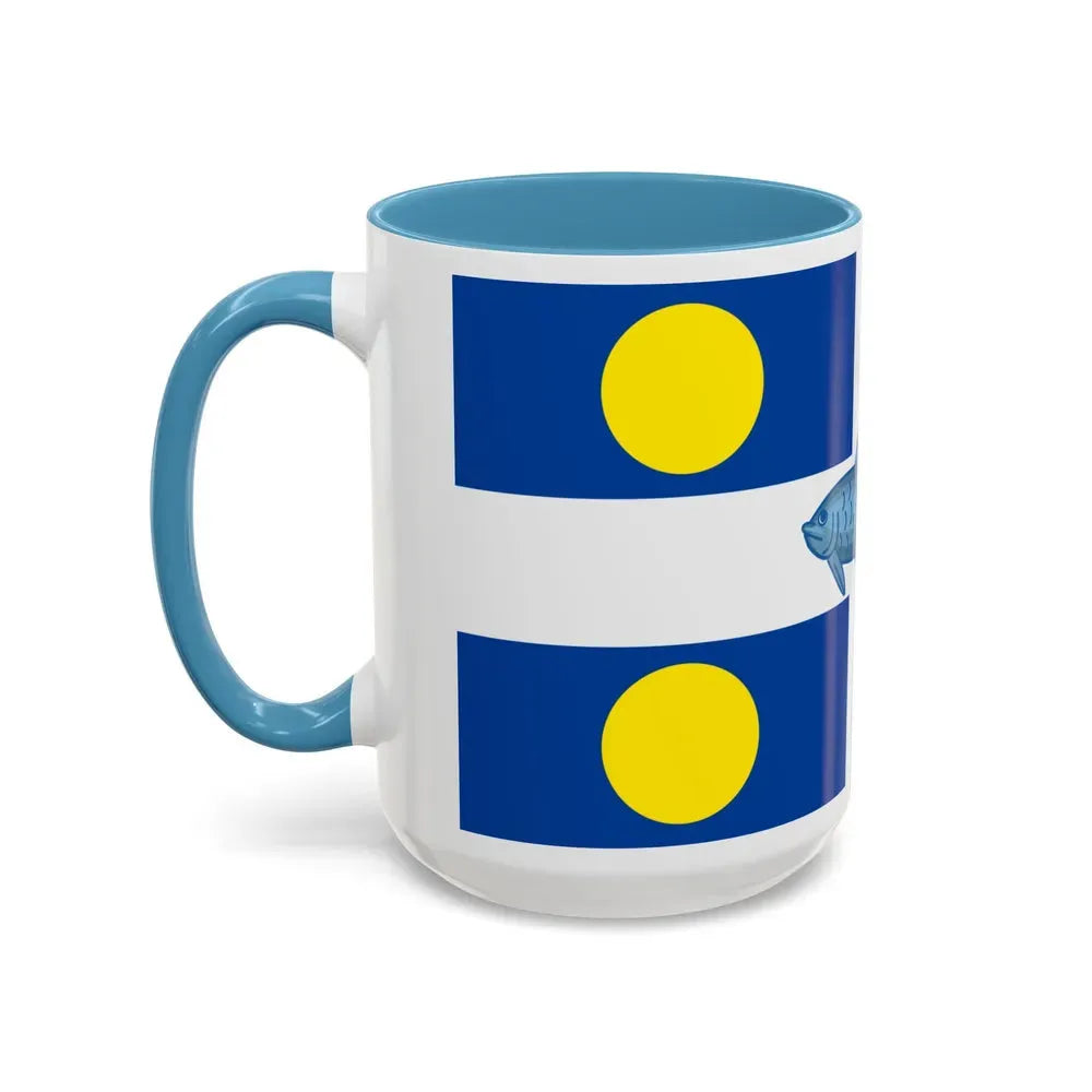 Flag of Fortune Newfoundland and Labrador Canada - Accent Coffee Mug - Go Mug Yourself