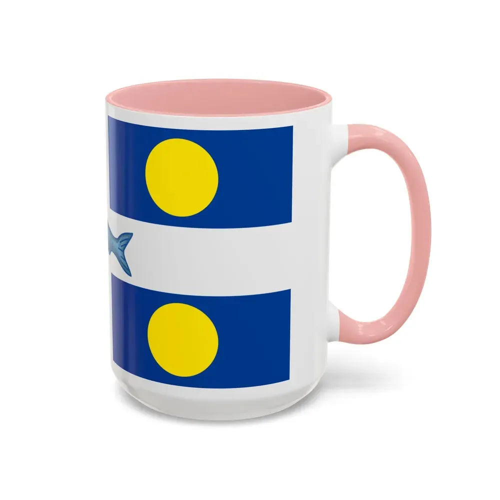 Flag of Fortune Newfoundland and Labrador Canada - Accent Coffee Mug - Go Mug Yourself