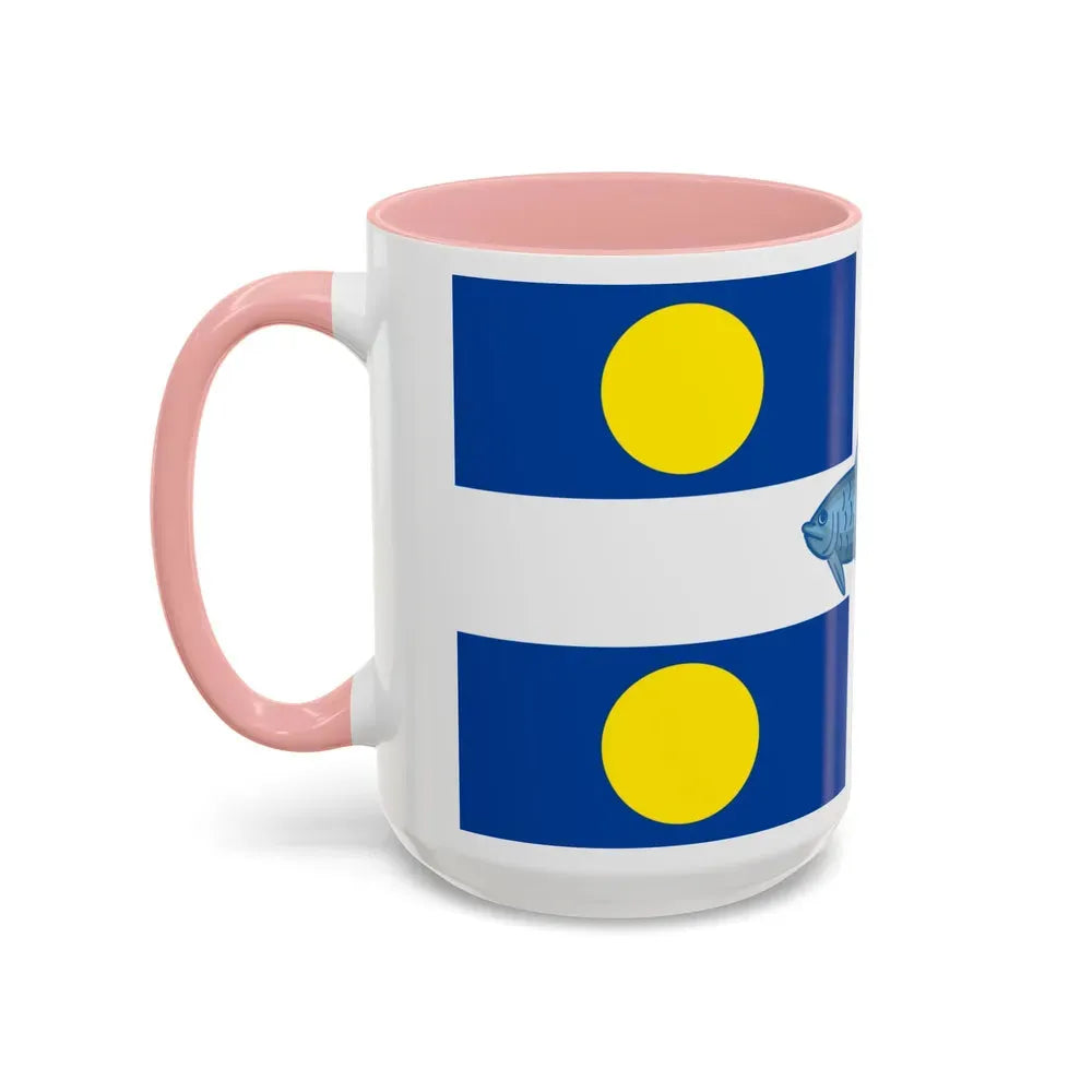 Flag of Fortune Newfoundland and Labrador Canada - Accent Coffee Mug - Go Mug Yourself