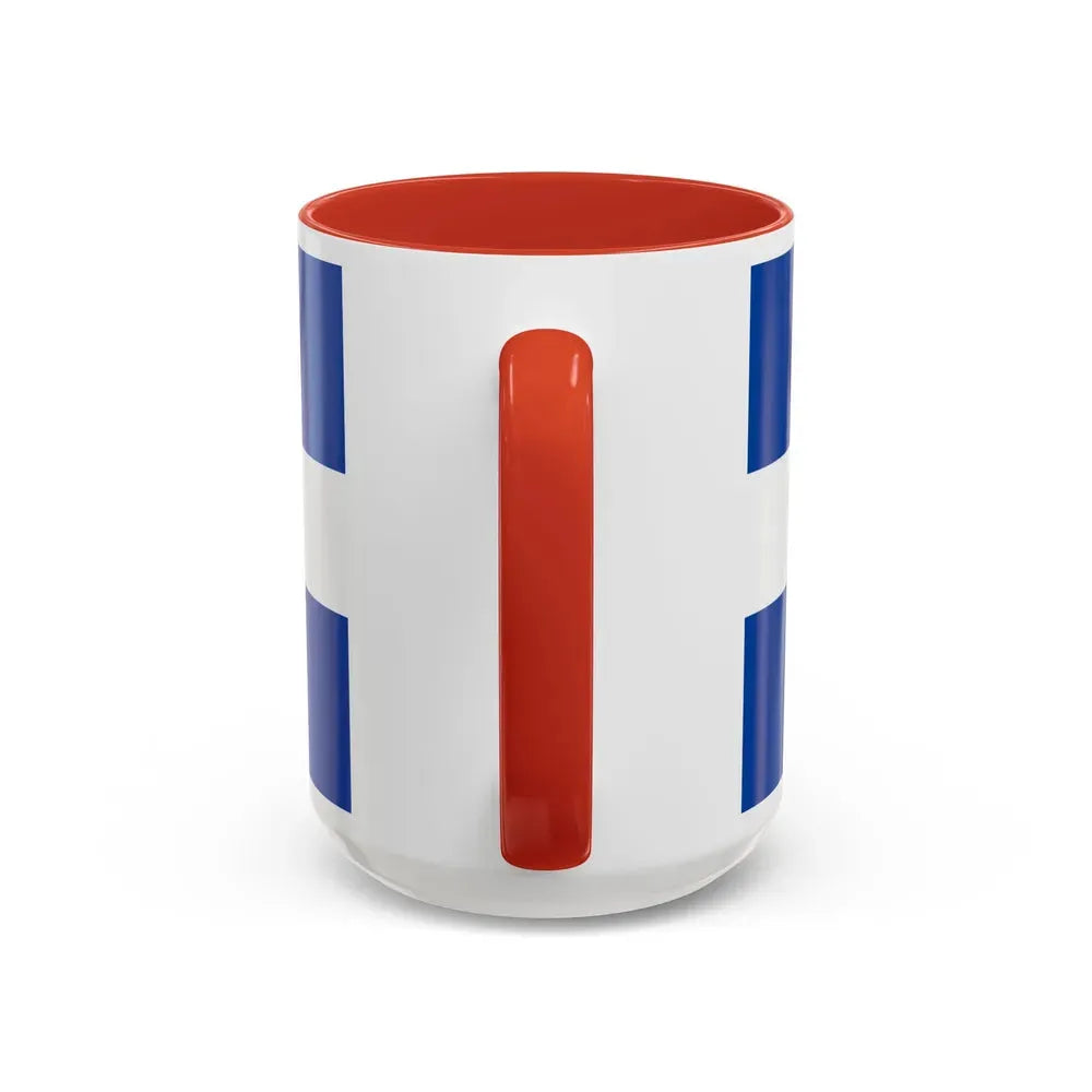 Flag of Fortune Newfoundland and Labrador Canada - Accent Coffee Mug - Go Mug Yourself
